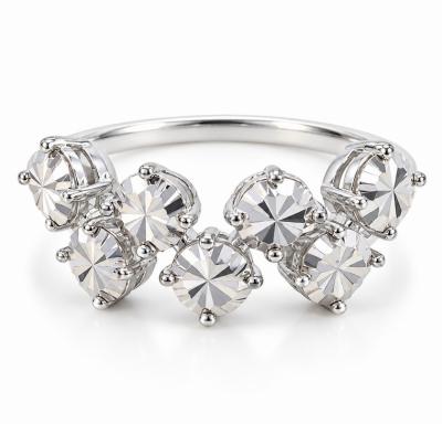 Merchant9 Cincin Emas Diamond Cut 2 Layer Chrome L:0.9CM