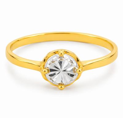 Merchant9 Cincin Emas Circle Dimensi 2C L:0.7CM