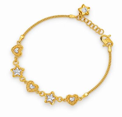 Merchant9 Rantai Tangan Mesin Box Love Star Kerawang 2C L:0.7CM
