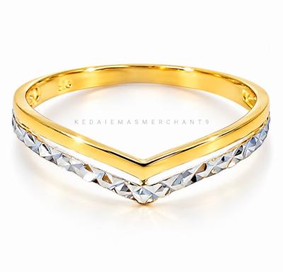 Merchant9 Cincin Emas Lvisa Jasmine 2 Layer 2C