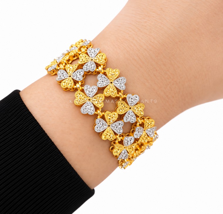 Merchant9 Rantai Tangan Honey VC 2C 2L L:2.3CM (KLIP SLIDE)
