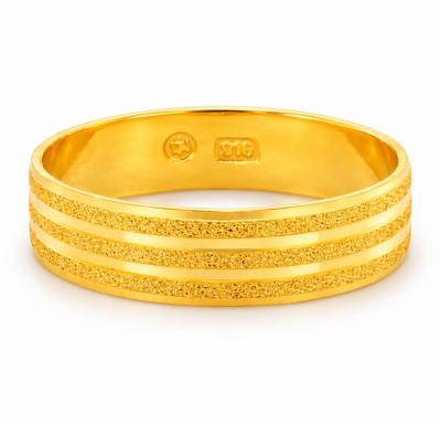Merchant9 Cincin Emas Belah Rotan Line Pasir L:0.45CM