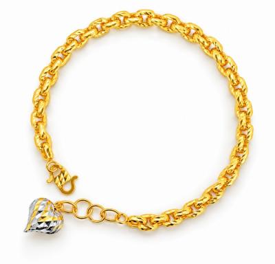 Merchant9 Rantai Tangan Sauh Dimensi Love Gantung 2C L:0.35CM