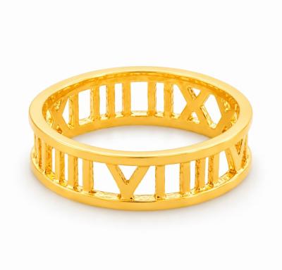 Merchant9 Cincin Emas Roman Polish Full L:0.6CM