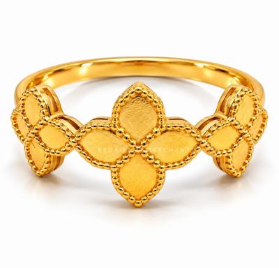 Merchant9 Cincin Emas Fleur Polish L:1CM