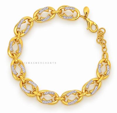 Merchant9 Rantai Tangan Oval Luxe Dimensi 2C L:0.85CM
