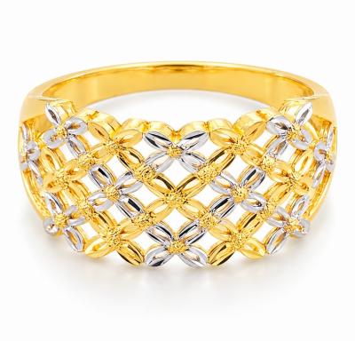 Merchant9 Cincin Emas Bunga Tanjung 3L 2C L:1.1CM