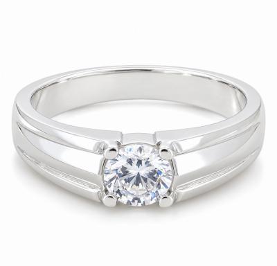 Merchant9 Cincin Perak Batu Putih 3017