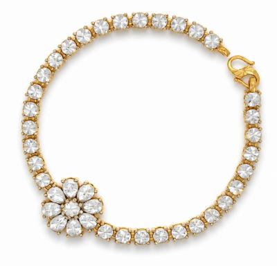 Merchant9 Rantai Tangan LOUISE Diamond Cut Flower 2C