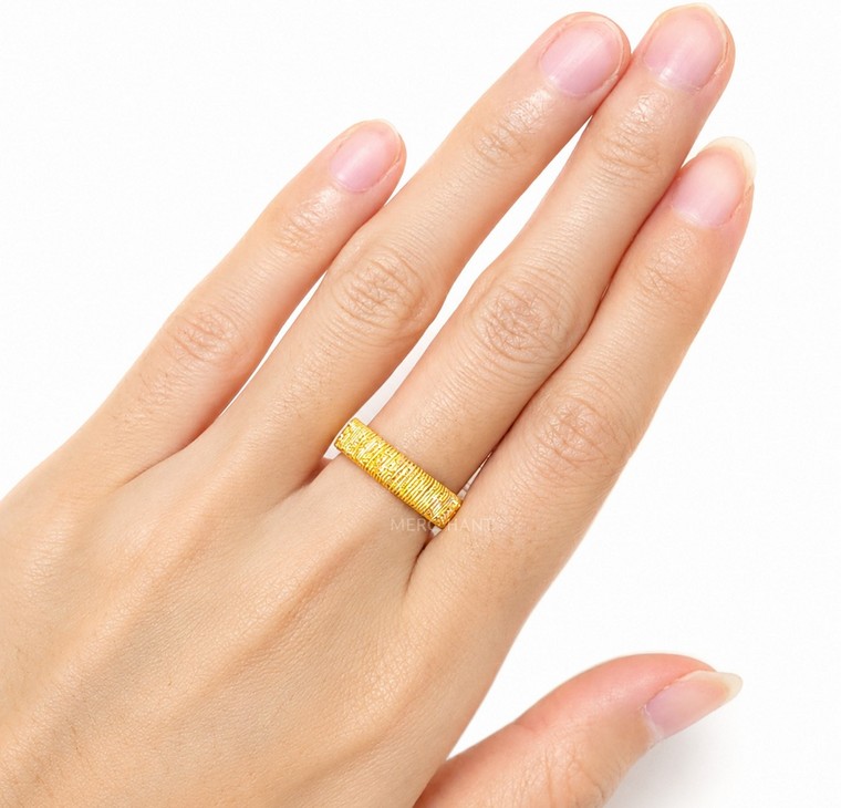 Merchant9 Cincin Emas Lintah CECELIA L:0.45CM