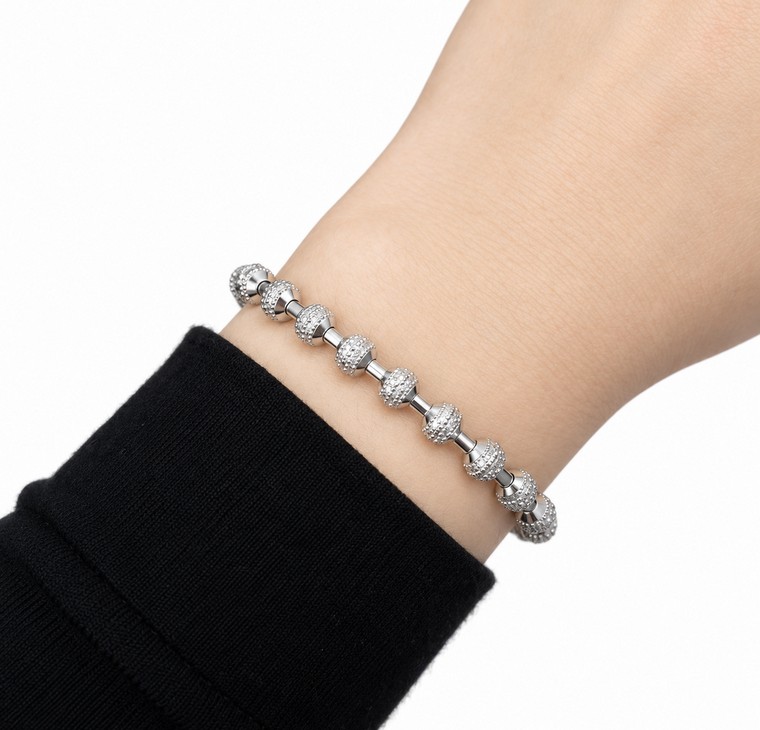 Merchant9 Rantai Tangan ASTER Chrome L:0.5CM