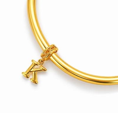 Merchant9 Charm Huruf K Polish