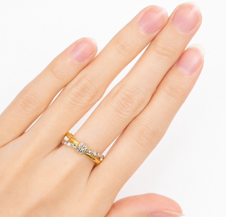 Merchant9 Cincin Fesyen Knot Dimensi 2C L:0.6CM