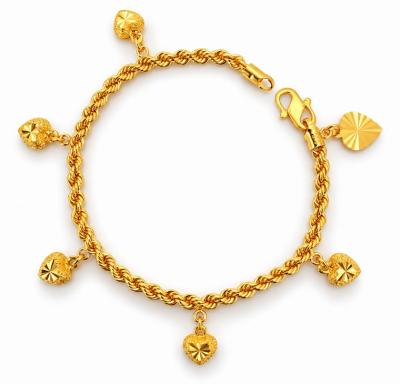 Merchant9 Rantai Tangan Pintal Gantung Love L:0.3CM