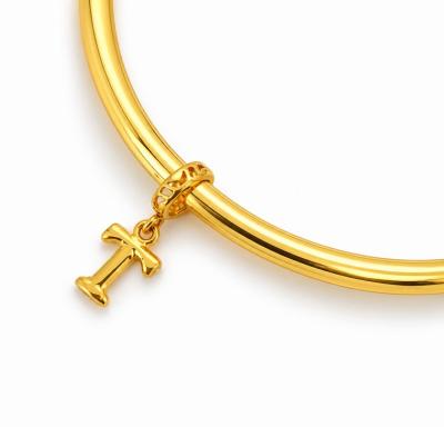 Merchant9 Charm Huruf T Polish