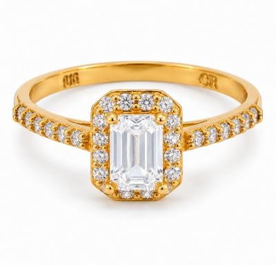 Merchant9 Cincin Emas Permata Cera BR9039