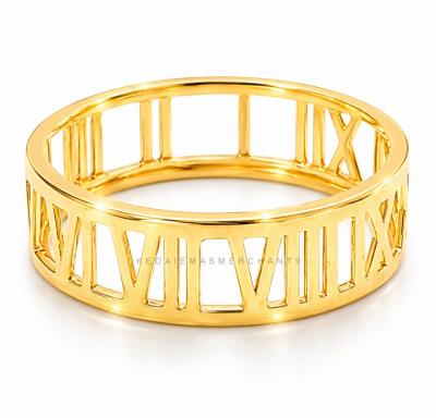 Merchant9 Cincin Emas Roman Polish Full L:0.55CM