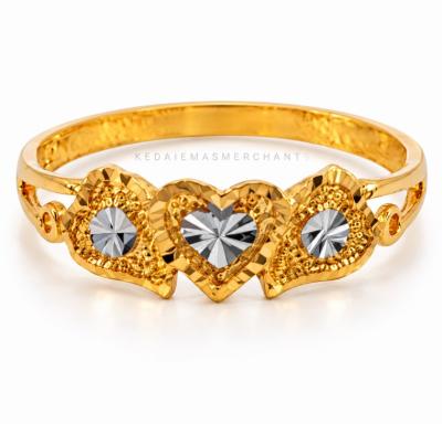 Merchant9 Cincin Emas Love Pasir Dimensi 2C L:0.5CM