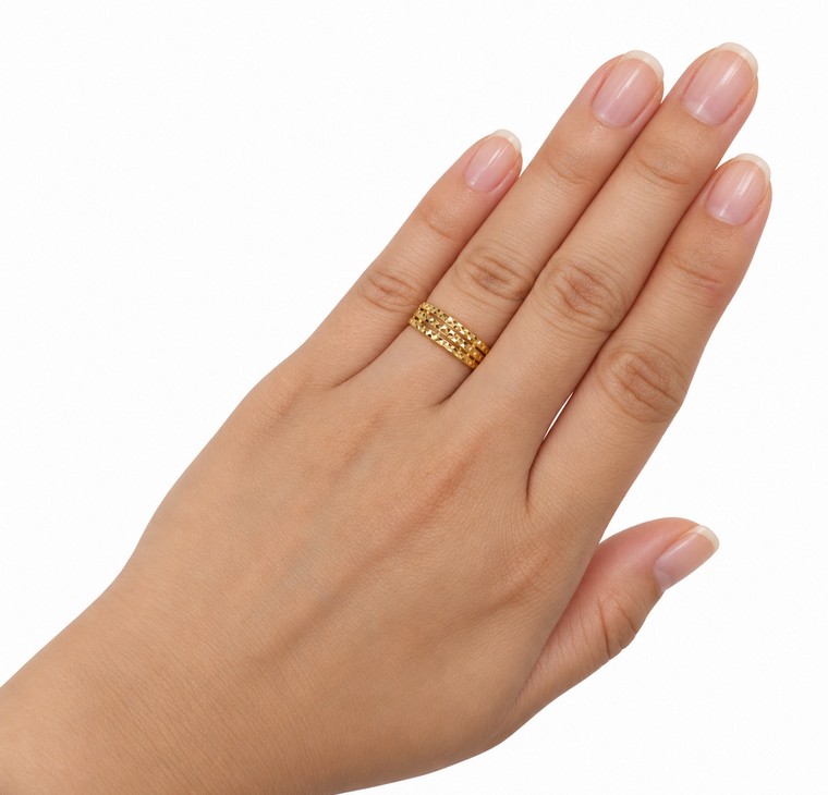 Merchant9 Cincin Emas KLCC 3L L:0.55CM