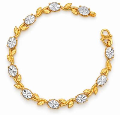 Merchant9 Rantai Tangan Olive Leaf Diamond Cut 2C L: 0.45CM
