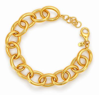 Merchant9 Rantai Tangan LEXA Oval Polish L:1.2CM