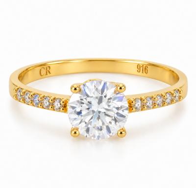 Merchant9 Cincin Emas Permata Cera BR9036