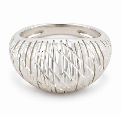 Merchant9 Cincin Emas Croissant Line Chrome