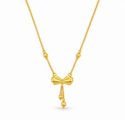 Merchant9 Rantai Leher Choker Ribbon Matte Sauh Padu