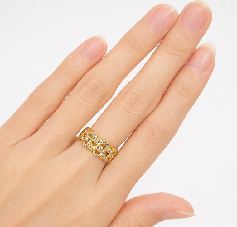 Merchant9 Cincin Emas Cekmek Dimensi 2C L:0.7CM