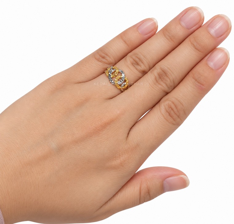 Merchant9 Cincin Emas Audi Dimensi 2C L:1CM