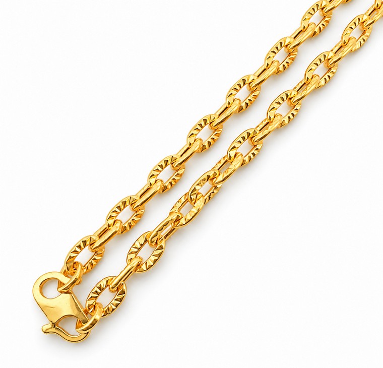 Merchant9 Rantai Leher Polo Dimensi L:0.35CM