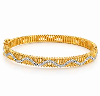 Merchant9 Gelang Spina Wave Diamond Cut 2C L:0.5CM