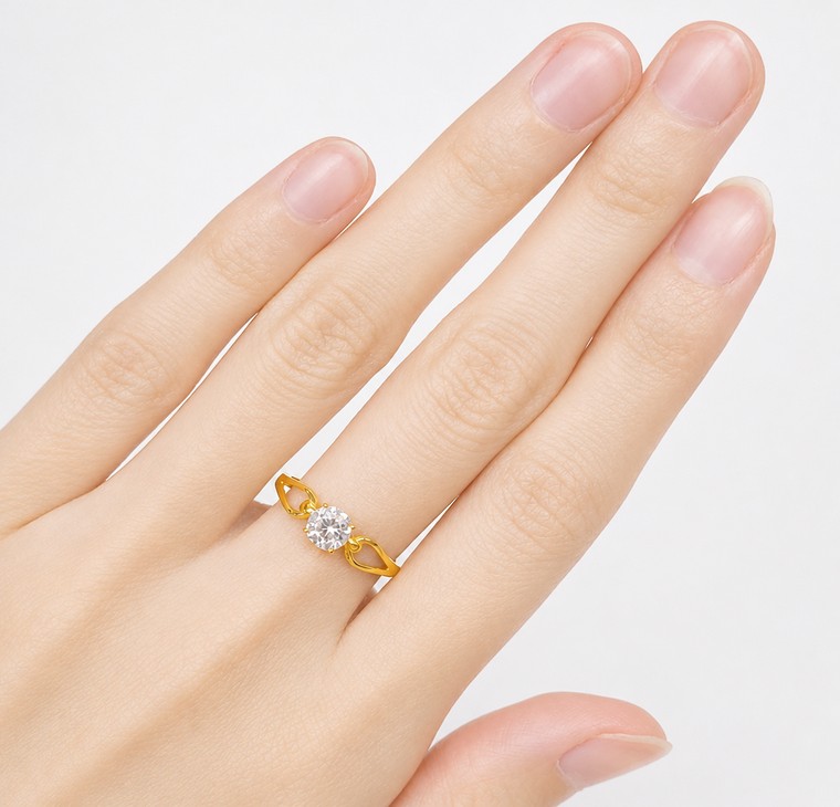 Merchant9 Cincin Emas Permata Cera BR9079