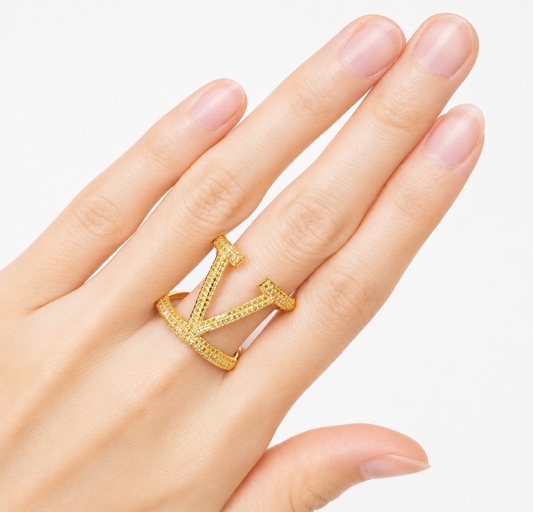 Merchant9 Cincin Emas V Luxury L:2CM