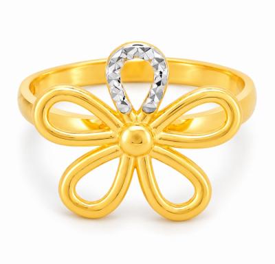 Merchant9 Cincin Emas Bunga Daisy 2C L:1.7CM
