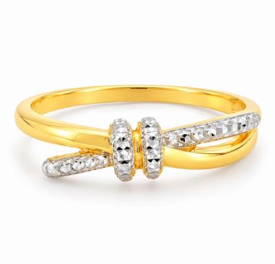 Merchant9 Cincin Emas Knot Diamond Cut L:0.4CM