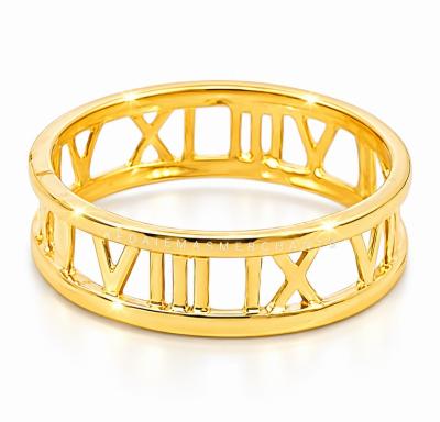 Merchant9 Cincin Emas Roman Polish Full L:0.5CM
