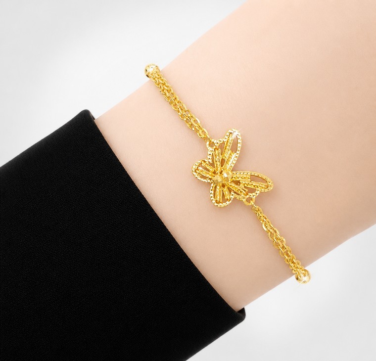 Merchant9 Rantai Tangan Double Polo Butterfly