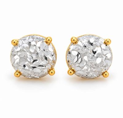 Merchant9 Subang Skrew Bulat Ice Cut Chrome L:0.5CM
