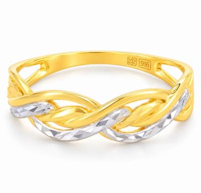 Merchant9 Cincin Emas Tocang Infinity 2C L:0.5CM