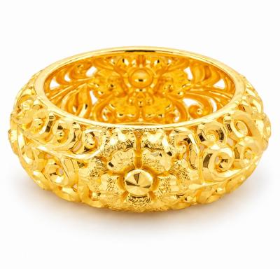 Merchant9 Cincin Emas Belah Rotan Klasik Semalu Pasir L:0.8CM