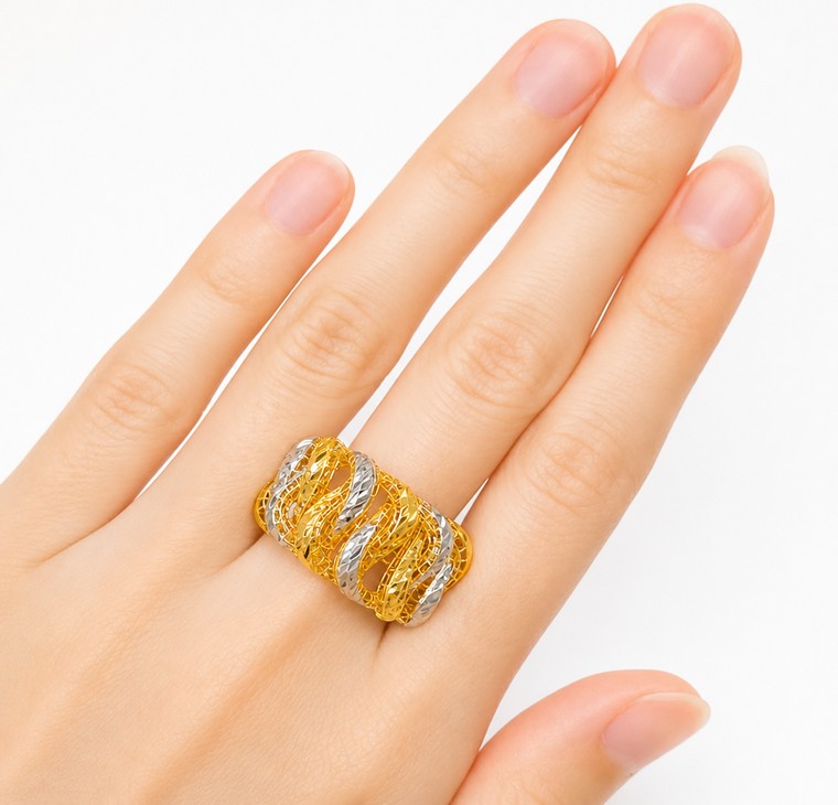 Merchant9 Cincin Emas Kait Dimensi Net 2C L:1.3CM