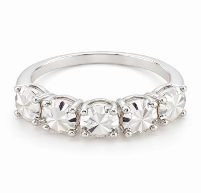 Merchant9 Cincin Emas LOUISE Diamond Cut Chrome L:0.4CM