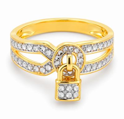 Merchant9 Cincin Emas Belt Lock Diamond Cut 2C