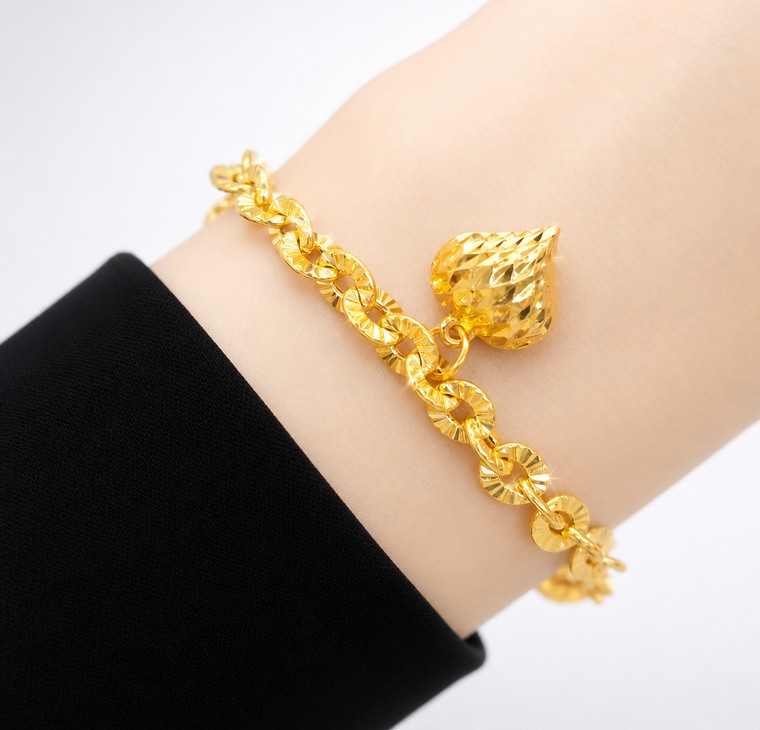 Merchant9 Rantai Tangan Polo Gantung Love 5 L:0.5CM