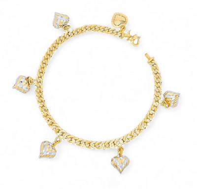 Merchant9 Rantai Tangan Puteri Padu Gantung Love 2C L:0.4CM