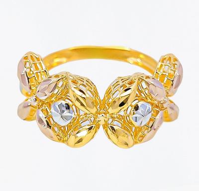 Merchant9 Cincin Emas Bunga Tanjung 3C L:0.9CM