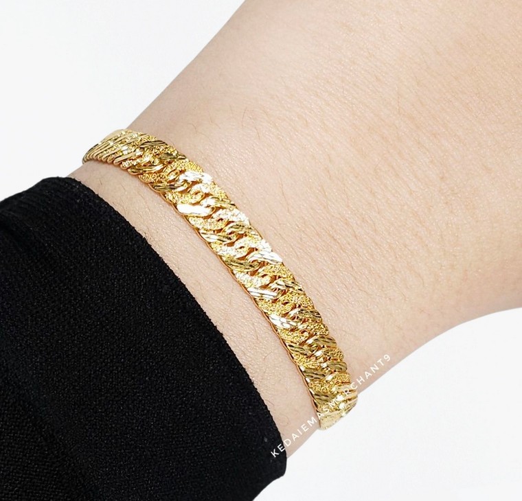 Merchant9 Rantai Tangan Kait 2 Pasir L:0.75CM