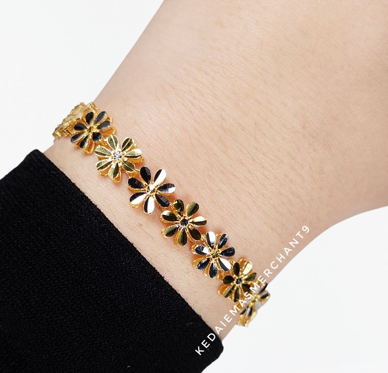 Merchant9 Rantai Tangan Daisy 2C L:0.8CM