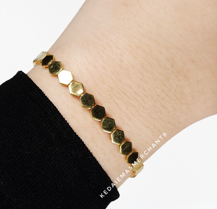 Merchant9 Rantai Tangan Honeycomb L:0.5CM